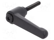 Lever; adjustable; Thread len: 40mm; Lever length: 63mm; GN 300 ELESA+GANTER