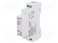 Voltage monitoring relay; for DIN rail mounting; MKF; SPDT 