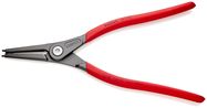 KNIPEX 49 11 A4 Precision Circlip Pliers for external circlips on shafts with non-slip plastic coating grey atramentized 320 mm