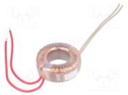 Transformer: toroidal; 20VA; 230VAC; 19V; 1.05A; Leads: cables; IP00 INDEL