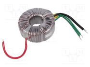 Transformer: toroidal; 200VA; 230VAC; 14V; 14V; 7.14A; 7.14A; H: 50mm 