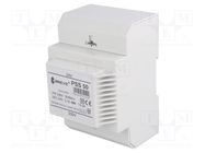 Transformer: mains; 50VA; 230VAC; 24V; Leads: terminal block; IP30 BREVE TUFVASSONS