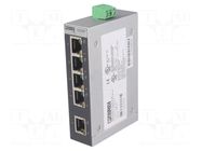 Switch Ethernet; unmanaged; Number of ports: 5; 12÷48VDC; RJ45 PHOENIX CONTACT