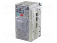 Inverter; Max motor power: 0.25kW; Usup: 200÷240VAC; 0.1÷400Hz YASKAWA