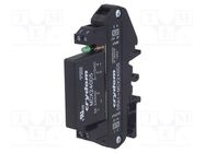 Relay: solid state; Ucntrl: 3÷15VDC; 5A; 12÷280VAC; DRA1-MCX; IP00 SENSATA / CRYDOM