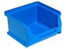 Container: cuvette; plastic; blue; 102x100x60mm; ProfiPlus Box 1 ALLIT AG