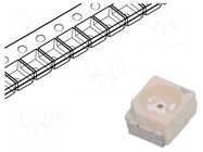 LED; SMD; 3528,PLCC2; yellow; 20÷30mlm; 5.6÷14mcd; 3.4x3x2.1mm ams OSRAM