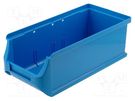 Container: cuvette; plastic; blue; 102x215x75mm; ProfiPlus Box 2L ALLIT AG