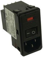 POWER ENTRY MODULE, PLUG, 6A