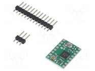 A4988; 1A; Uin mot: 8÷35V; Uin log: 3÷5.5V; Kit: module,connectors POLOLU