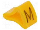 Markers; Marking: M; 3÷6.5mm; H: 9mm; A: 7mm; -30÷100°C; leaded; L: 5mm KURANT