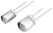 ALUMINUM ELECTROLYTIC CAPACITOR, 82UF, 25V, 20%, RADIAL