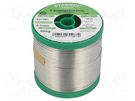 Soldering wire; Sn95,5Ag3,8Cu0,7; 0.7mm; 0.5kg; lead free; reel STANNOL