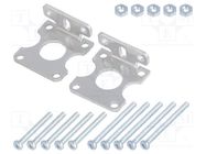 Bracket; silver; for micromotors with gear 120: 1, 200: 1, 228: 1 POLOLU