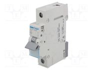 Circuit breaker; 230/400VAC; Inom: 4A; Poles: 1; Charact: C; 6kA HAGER