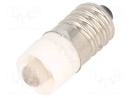 LED lamp; white; E10; 24VDC; 24VAC BRIGHTMASTER