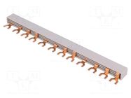 Busbar; 10mm2; Poles: 4; Urated: 240V,415V; Usurge rated: 4kV; fork EATON ELECTRIC