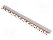 Busbar; 10mm2; Poles: 3; Urated: 240V,415V; Usurge rated: 4kV; fork EATON ELECTRIC