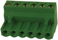 TERMINAL BLOCK PLUGGABLE, 6 POSITION, 30-12AWG