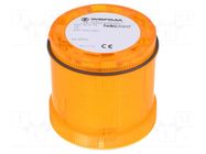 Module: light signaller; orange; LED; 24VDC; 24VAC; IP65; -30÷60°C WERMA