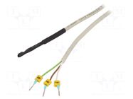 Sensor: temperature; DS18B20; Body dim: Ø5x30mm; Leads: leads x3 F&F