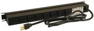 OUTLET STRIP, RACK MOUNT, 8, 15A, 15FT