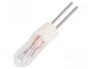 Filament lamp: miniature; BI-PIN; 28VDC; 24mA; Bulb: T1; Ø: 3.3mm BRIGHTMASTER