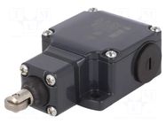Limit switch; rubber seal,steel roller Ø13mm; NO + NC; 10A; IP67 PIZZATO ELETTRICA