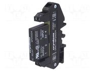 Relay: solid state; Ucntrl: 3÷32VDC; 4A; 24÷280VAC; DRA1-MP; IP00 SENSATA / CRYDOM