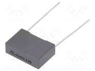 Capacitor: polyester; 68nF; 220VAC; 630VDC; 15mm; ±10%; 18x6x12mm KEMET