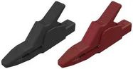CROCODILE CLIP, 4MM, PK2, AK 10