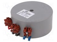 Transformer: toroidal; 200VA; 230VAC; 12V; 12V; 8.33A; 8.33A; H: 53mm INDEL