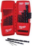 DRILL BIT SET, THUNDERBOLT, BLACK OXIDE, 21PC