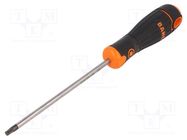 Screwdriver; Torx®; TX25; Blade length: 125mm; Overall len: 230mm BAHCO