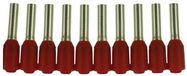 TERMINAL, FERRULE, 8 X 1.7MM, RED