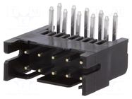 Connector: PCB-cable/PCB; socket; male; PIN: 10; SignalBee; THT HIROSE