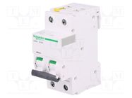 Circuit breaker; 400VAC; Inom: 25A; Poles: 2; Charact: B; 6kA; IP20 SCHNEIDER ELECTRIC