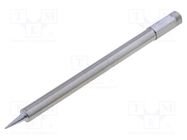 Tip; pin; 0.25x7.4mm; for  soldering iron; WEL.WMP WELLER