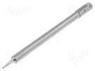 Tip; narrow spade; 0.8x8.4mm; for  soldering iron; WEL.WMP WELLER