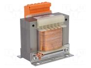 Transformer: mains; 100VA; 400VAC; 24V; 24V; Leads: terminal block INDEL