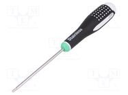 Screwdriver; Torx®; TX15; Blade length: 100mm; Overall len: 222mm BAHCO