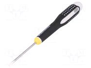 Screwdriver: standard; slot; 3x0.5mm; Blade length: 60mm BAHCO