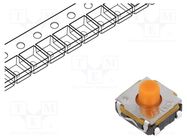 Microswitch TACT; SPST-NO; Pos: 2; 0.05A/32VDC; SMT; none; 1.7N 