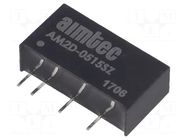 Converter: DC/DC; 2W; Uin: 4.5÷5.5VDC; Uout: 15VDC; Iout: 134mA; SIP7 AIMTEC