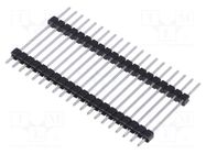 Connector: pin strips; pin header; male; PIN: 20; straight; THT MPE GARRY