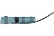 SOLDER SLEEVE, COAXIAL, TRANSPARENT BLUE