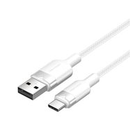 USB 2.0 A to USB-C 3A cable Vention CTNWH 2M (white), Vention