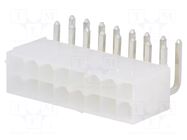 Connector: wire-board; socket; male; PIN: 16; N42G; 600V; angled 90° NINIGI