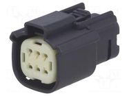 Connector: wire-wire; plug; female; MX150; for cable; PIN: 6; 3.5mm MOLEX