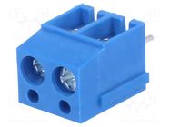 Connector: PCB terminal block; terminal; 16A; 250V; angled 90° NINIGI